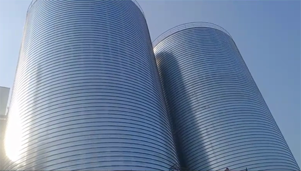 南漳2座混凝土高架卷板仓