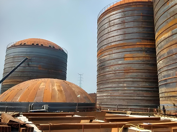 南漳焦粉钢板仓